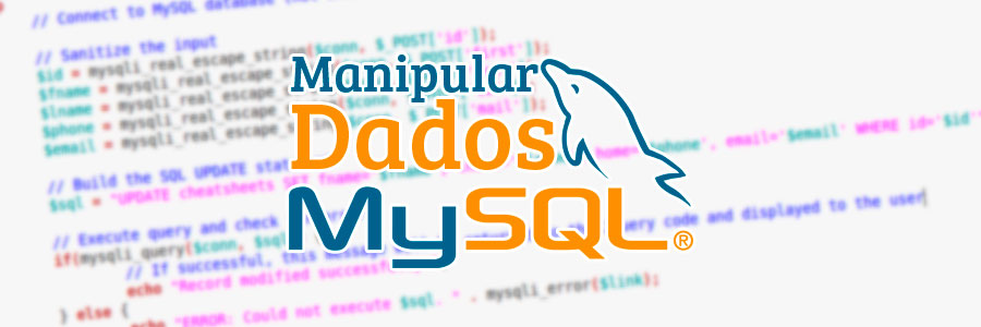Manipular dados mysql
